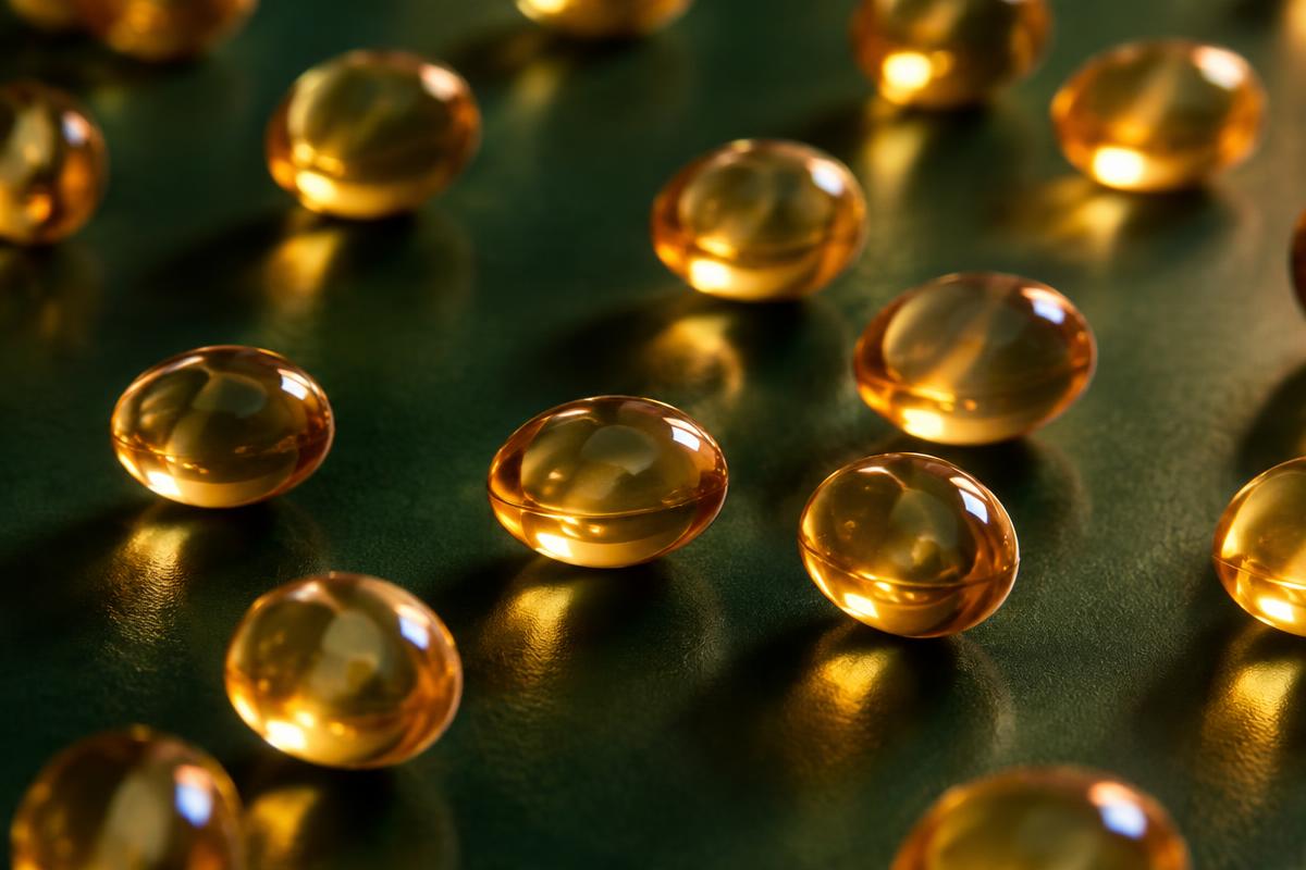 Abstract botanical image representing CBD capsules product development